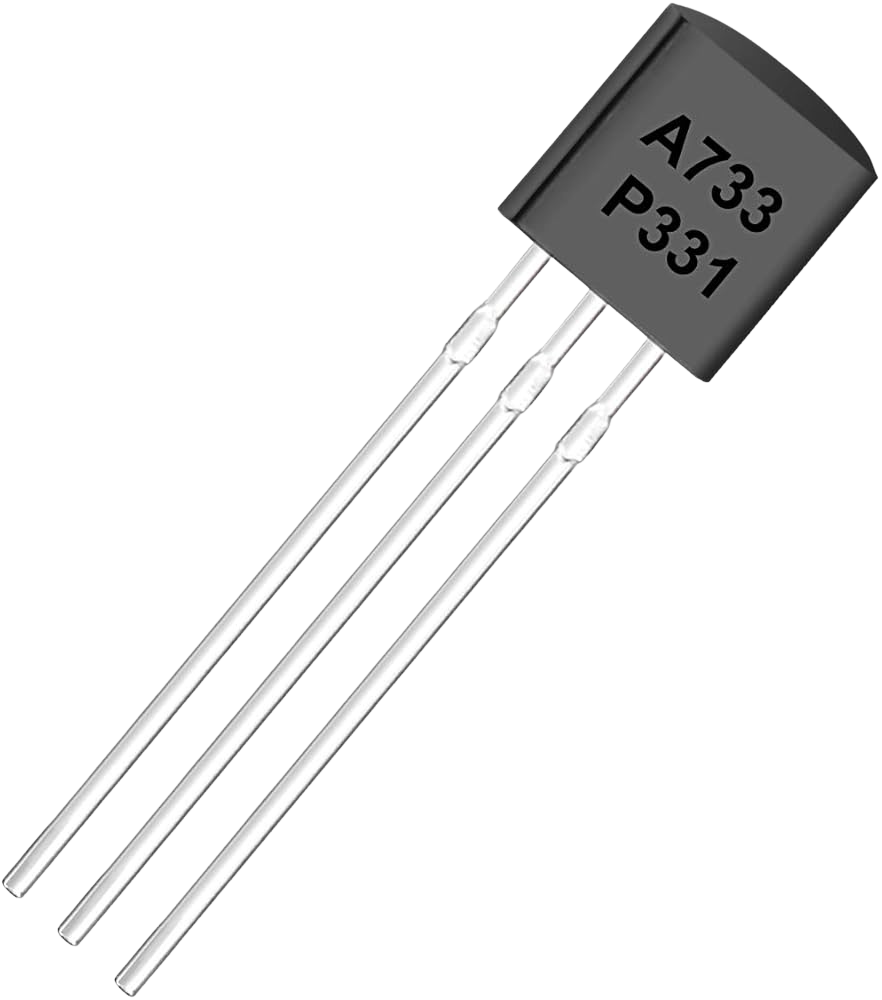 A733 PNP BJT Transistor 0.15A 60V 200mW