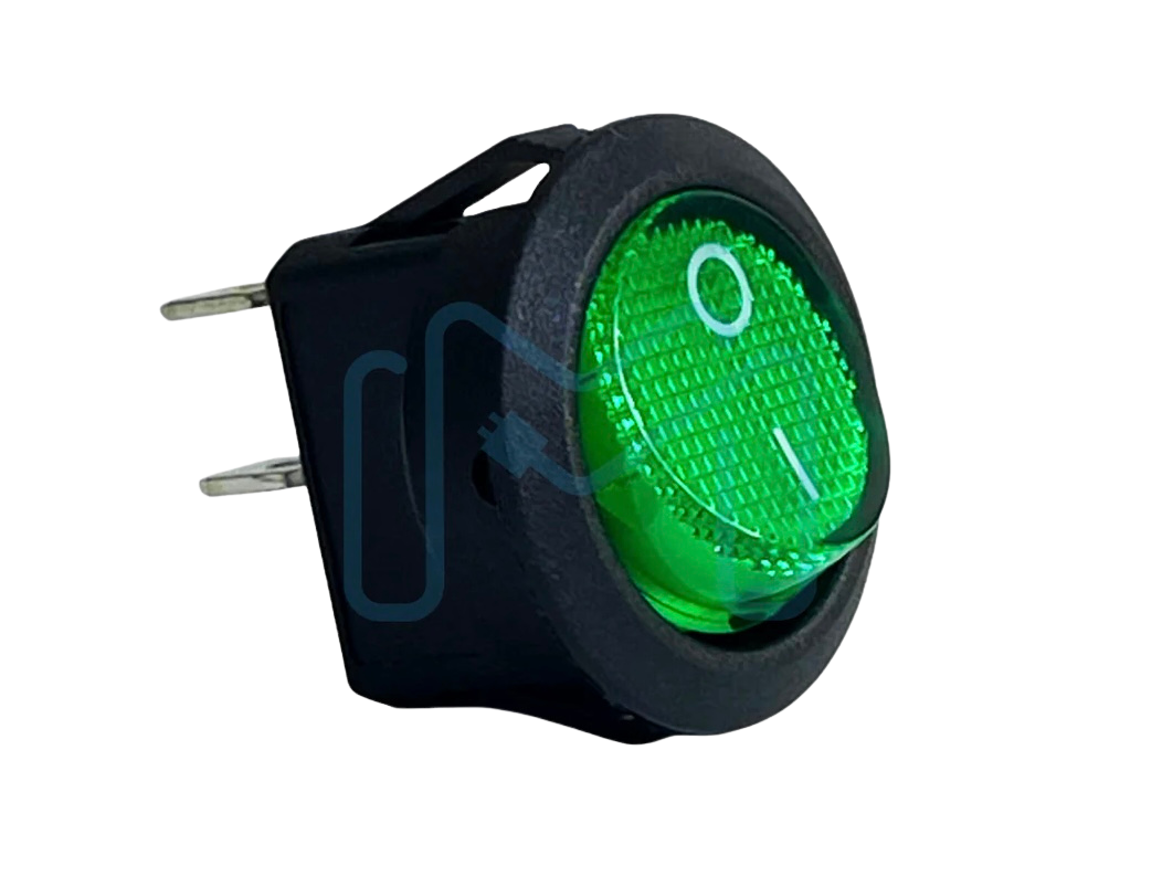 KCD1 6A 2Pin ON/OFF Round Switch مفتاح أون-أوف دائري