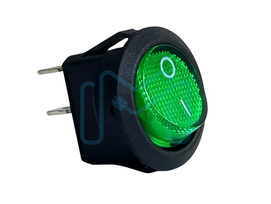KCD1 6A 2Pin ON/OFF Round Switch مفتاح أون-أوف دائري