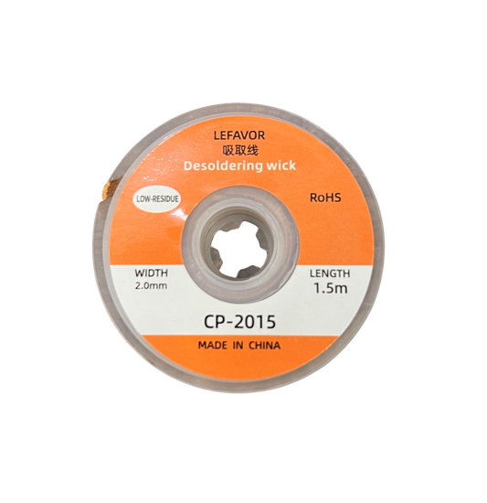 Desoldering Wick CP2015 2MM 1.5M شيلد لحام