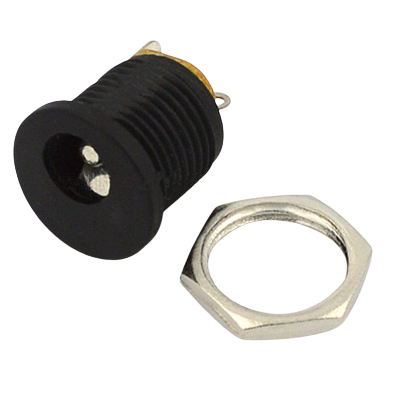 Female DC 5.5*2.2 Power Socket قاعدة باور دائرية