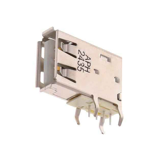 USB 2.0 Type A Female Vertical Socket Connector Port 4 Pin مدخل يو إس بي