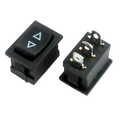 KCD1 ON/OFF/ON Momentary Self Reset Switch 3 pin 6A 250V 21*15mm مفتاح لحظي ثلاثة وضعيات