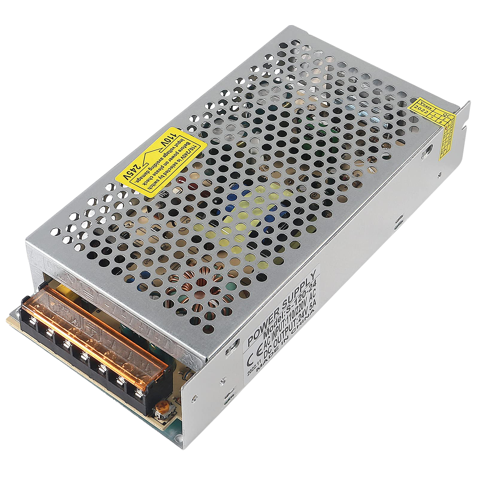 Power Supply 24V 15A بور سبلاي معدني