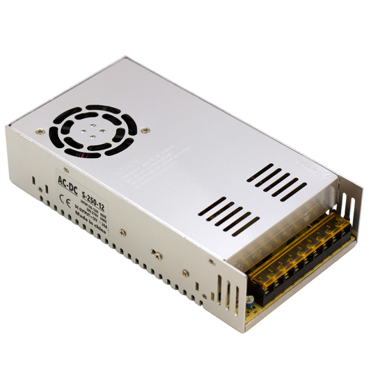 Power Supply 12V 30A With Fan بور سبلاي مع مروحة