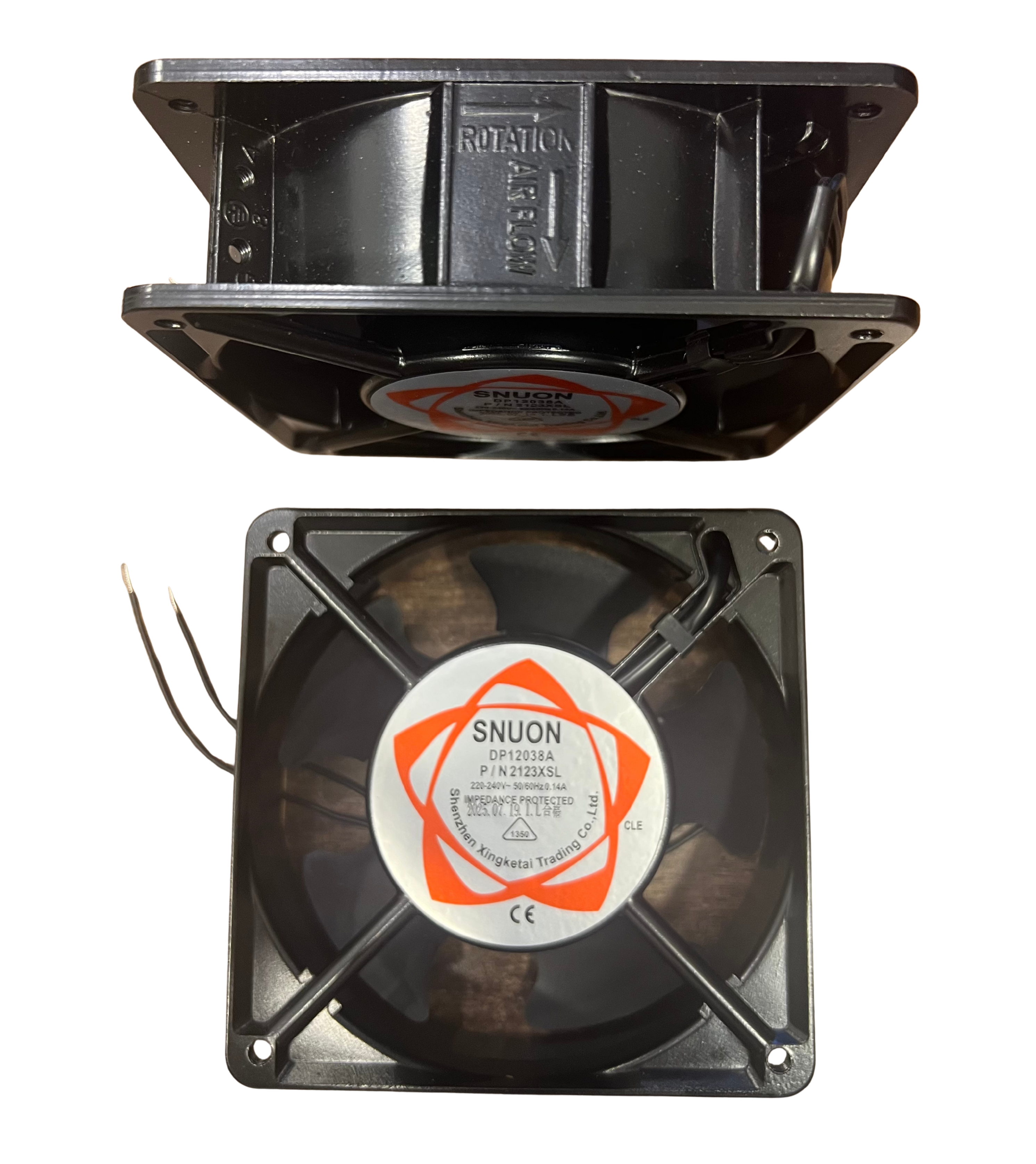 220V AC 0.14A 12038 Cooling Fan 120x38mm مروحة تبريد