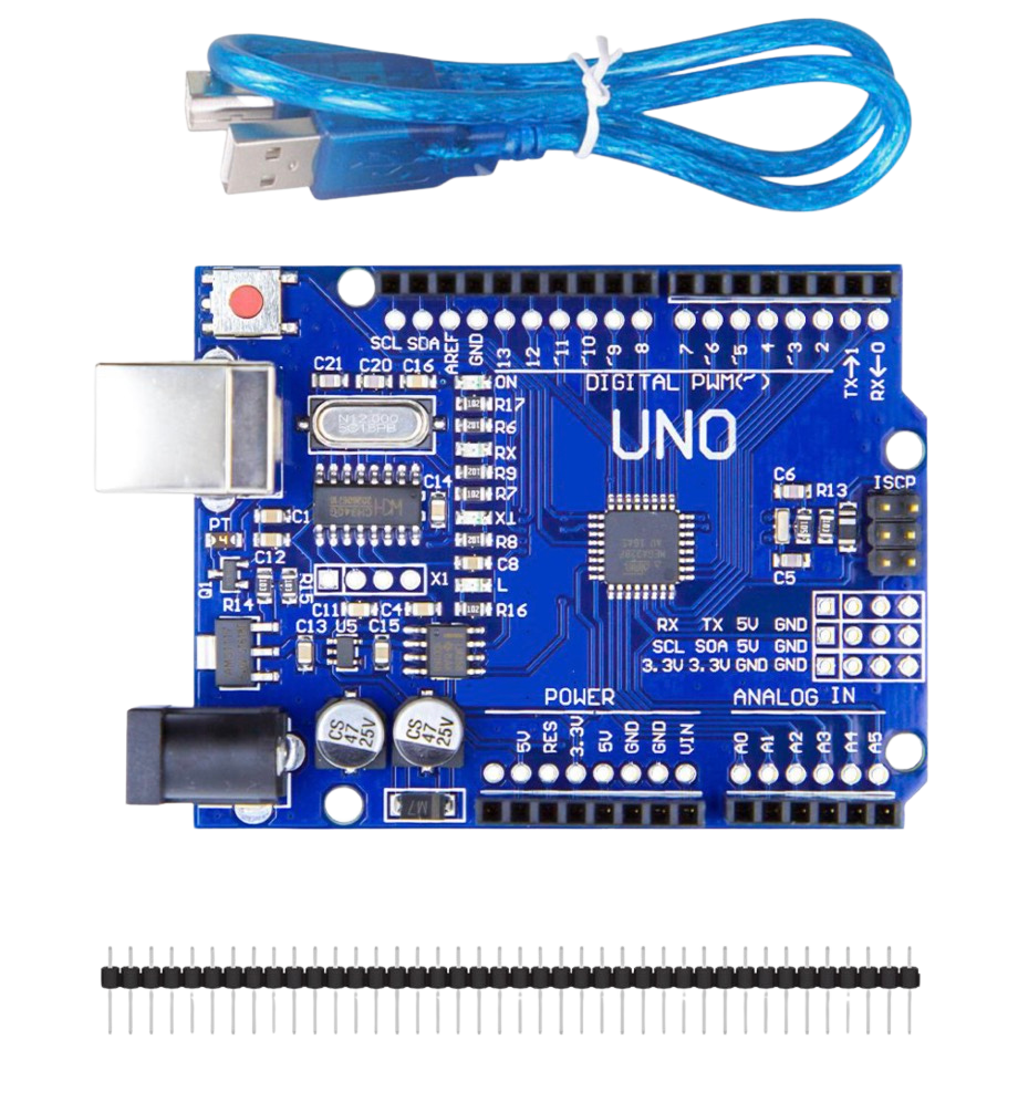 Arduino Uno R3 SMD + Cable أردوينو أونو مع كابل