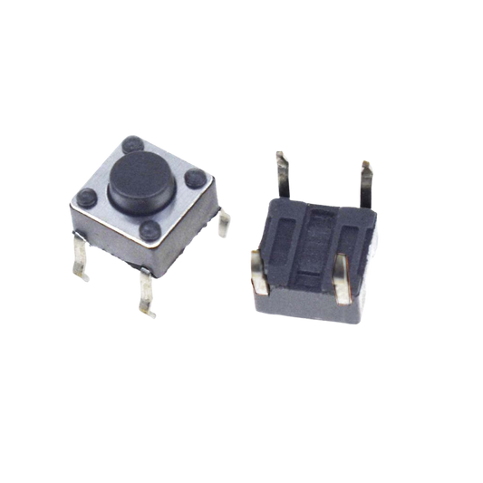 Tactile Push Button Switch 6x6x4.3H 4Pin