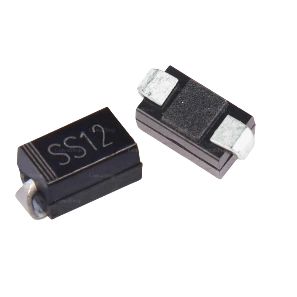 SS12 1A 20V SMD Schottky Diode DO-214AC