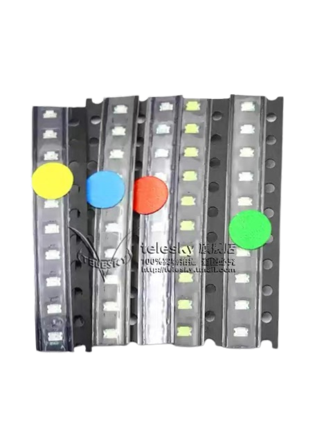 0805 SMD LED 50pcs Kit كت ديود ضوئي مطبوع