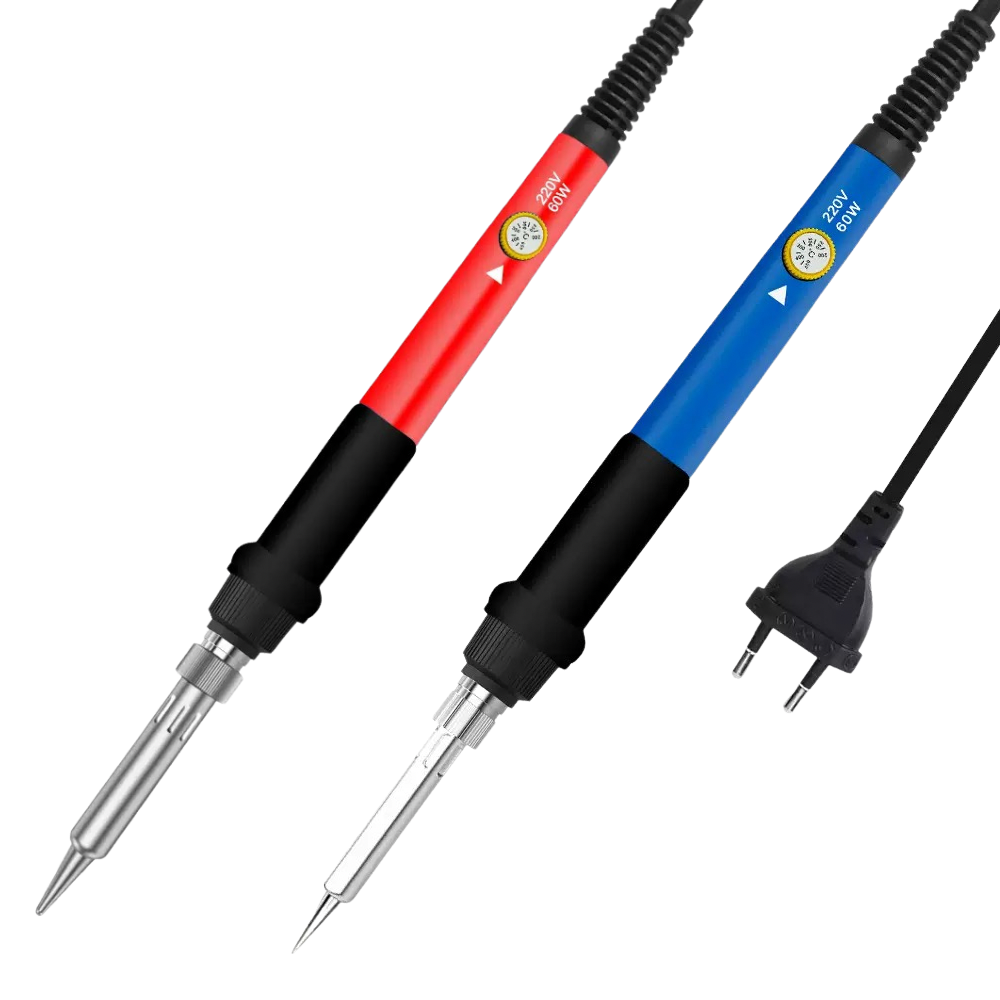 60W Adjustable Temperature Soldering Iron كاوية لحام متغيرة الحرارة