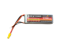 King Power 3S 11.1V 2200mAh 30C LIPO Battery