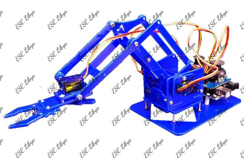 Acrylic Robot Arm Kit يد روبوت