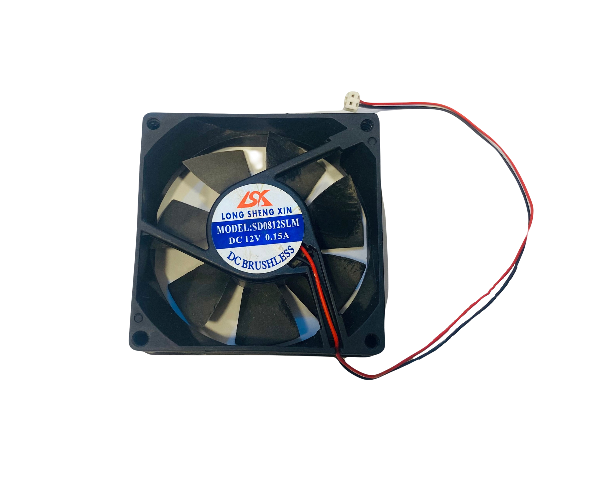 12V DC 0.15A 8025 Cooling Fan 80x25mm مروحة تبريد