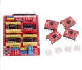 CNC Stepper Motor Shield V3 + 4pcs A4988 Motor Driver