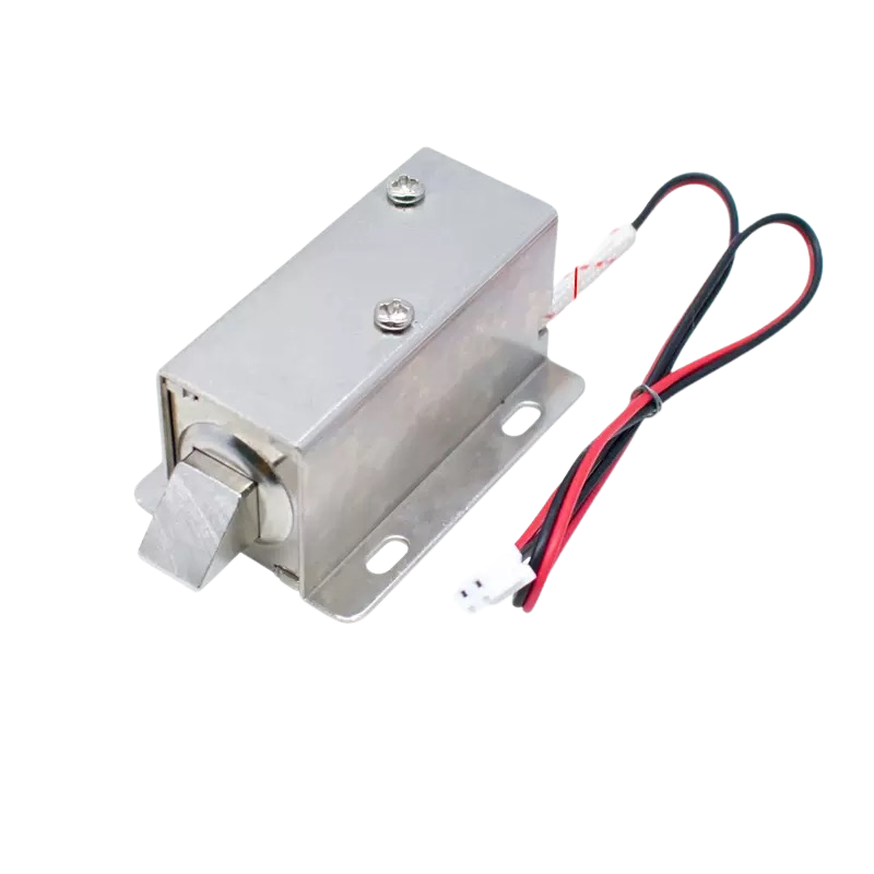 DC 12V 0.6A Electromagnetic Solenoid Lock 54mm قفل كهرومغناطيسي كبير