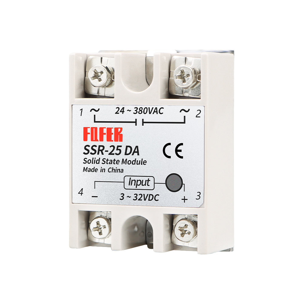 Solid State Relay 3V~32V DC To 24V~380V AC SSR-25 DA