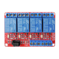 4 Channel 12V High/Low Level Trigger with Optical Isolation Relay Module موديل ريلي رباعي