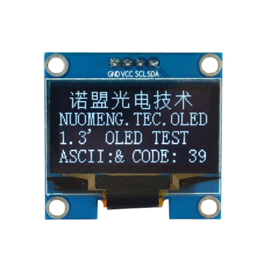 1.3 Inch Oled Display 128*64 Pixels White Color