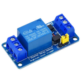 5V 1 Channel High/Low Level Trigger Relay Module with Optocoupler موديل ريلي فردي