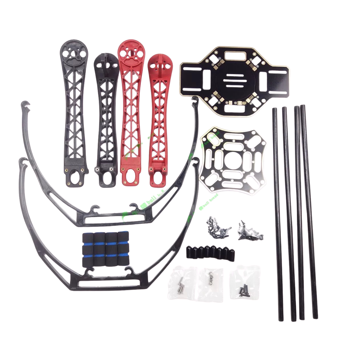 F450 Drone Frame Kit 4-Axis Airframe 450mm Quadcopter Frame Kit with Landing Skid Gear مجسم دون مع ارجل هبوط