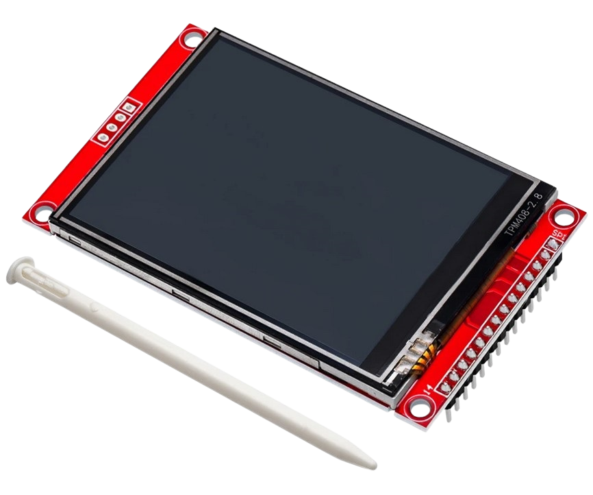 2.8 Inch TFT SPI LCD Touch Screen ILI9341 240X320 Pixels  شاشة لمس