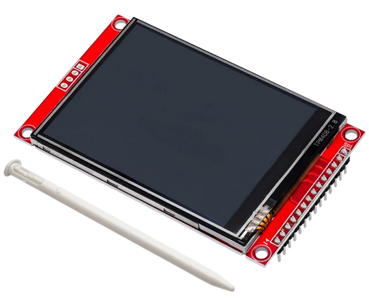 2.8 Inch TFT SPI LCD Touch Screen ILI9341 240X320 Pixels  شاشة لمس