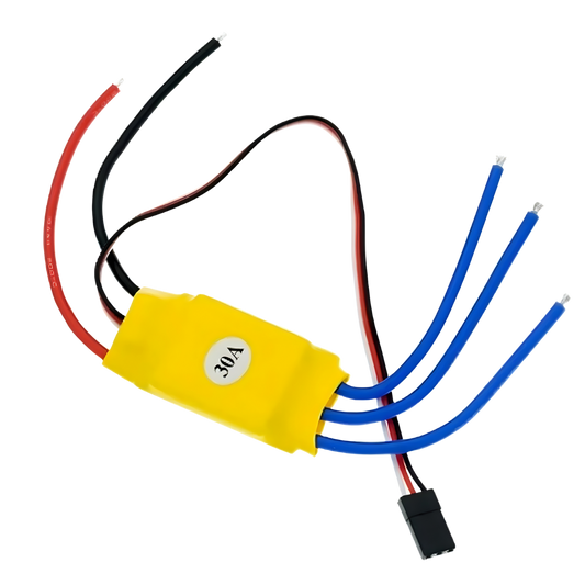 BLDC ESC Brushless DC Motor Electronic Speed controller متحكم سرعة محركات برشلس