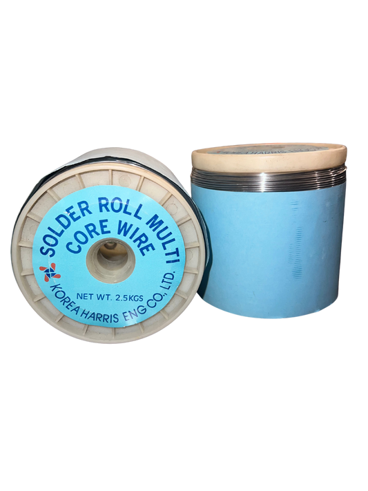 Super Flux Korean Solder Wire 2.5KG 1.2mm 2% Flux 63/37 قصدير كوري 2.5 كيلو أصلي