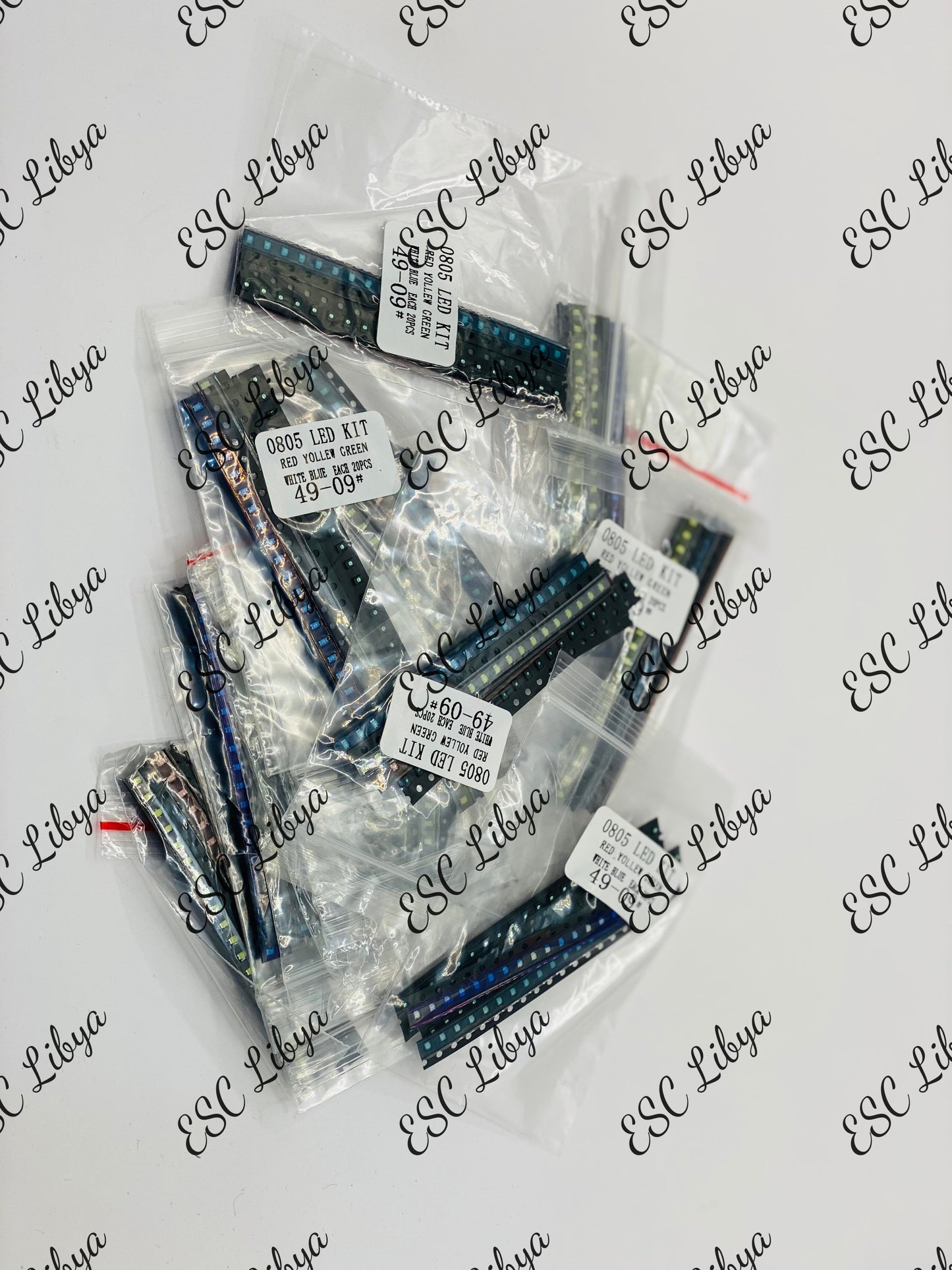 Smd Led 100pcs Kit كت ليد مطبوع