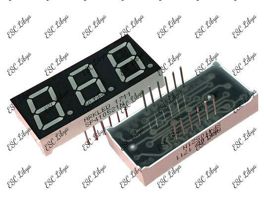 7 Segment 3-Digit Display 2*4cm