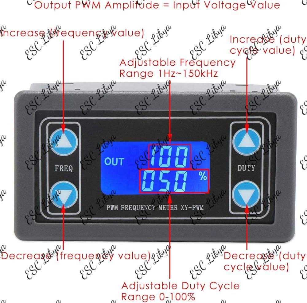 Pwm Frequency generator 3-30V