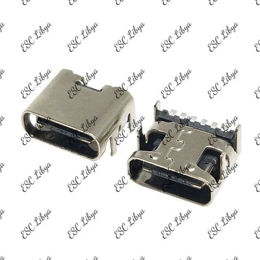 TYPE-C Female Seat USB-3.1 6-pin مدخل تايب سي