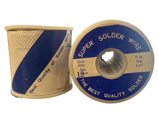 Super Flux Korean Solder Wire 1KG 1.2mm 2% Flux 63/37 قصدير كوري 1 كيلو أصلي