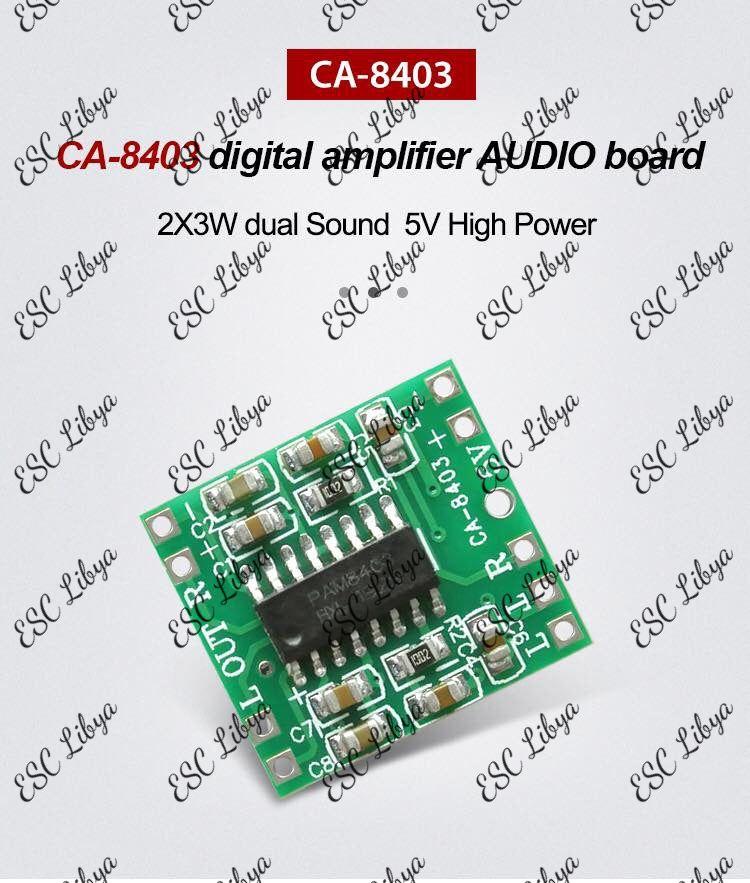 CA-8403 5V Audio Amplifier 2X3W مكبر صوت