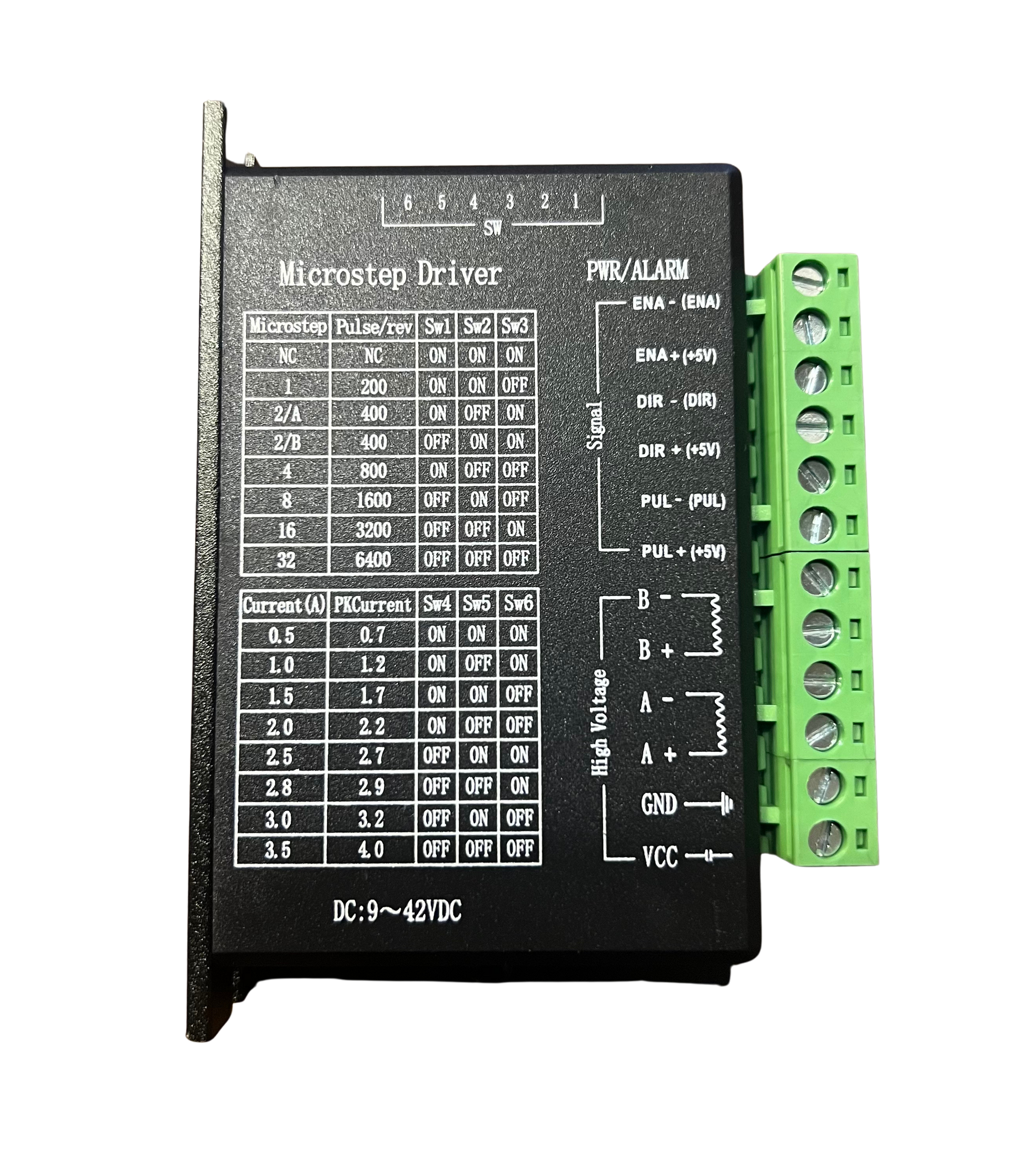 TB6600 4A Stepper Motor Driver 9V~42V DC