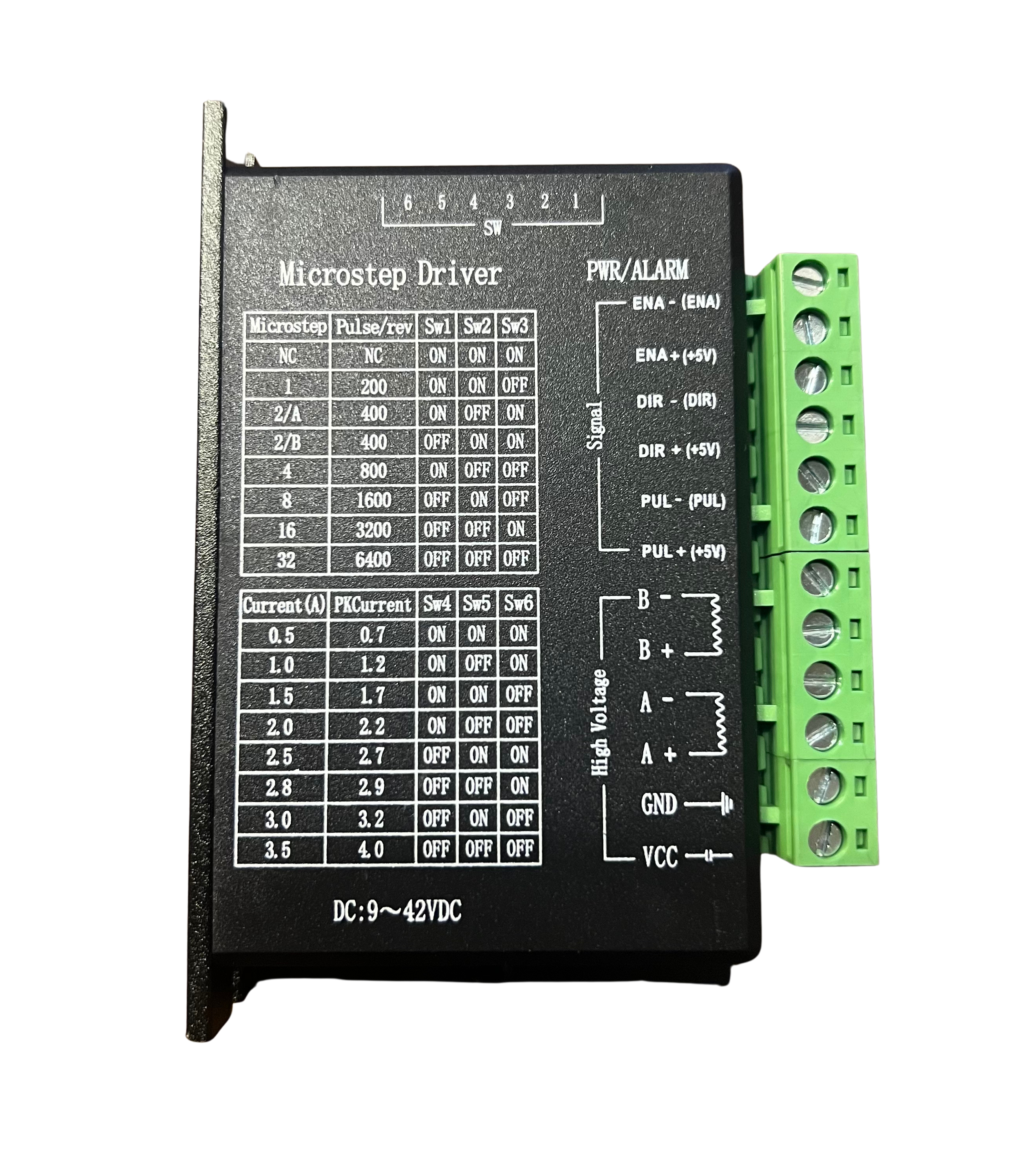 TB6600 4A Stepper Motor Driver 9V~42V DC