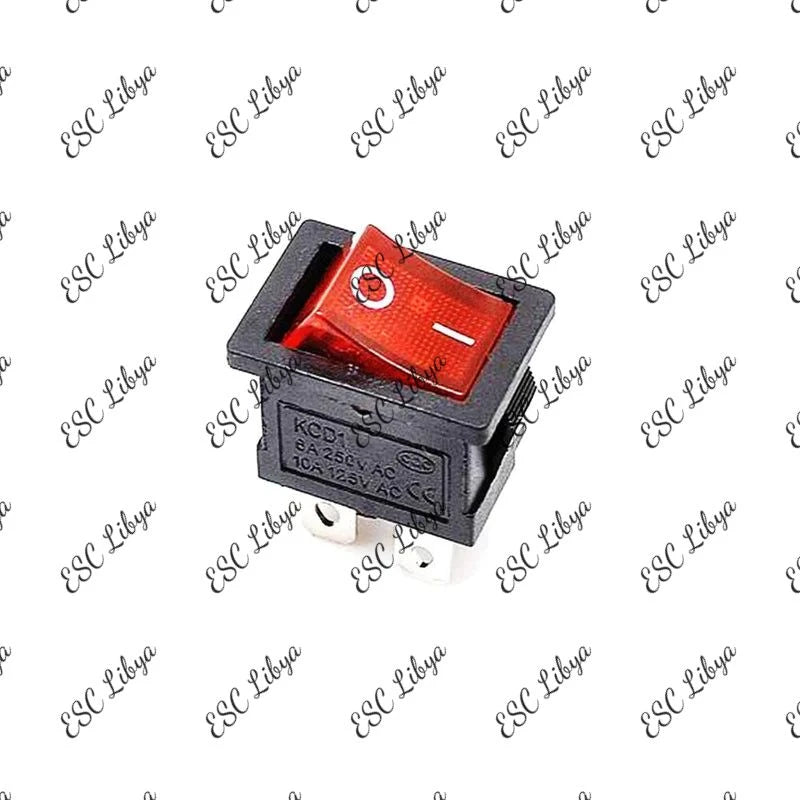 On-Off Switch 6A 250v مفتاح أون-أوف