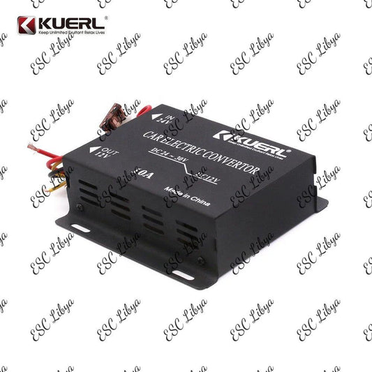 Car Electric Converter 24V-12V 10A محول خافض جهد للإفيكو