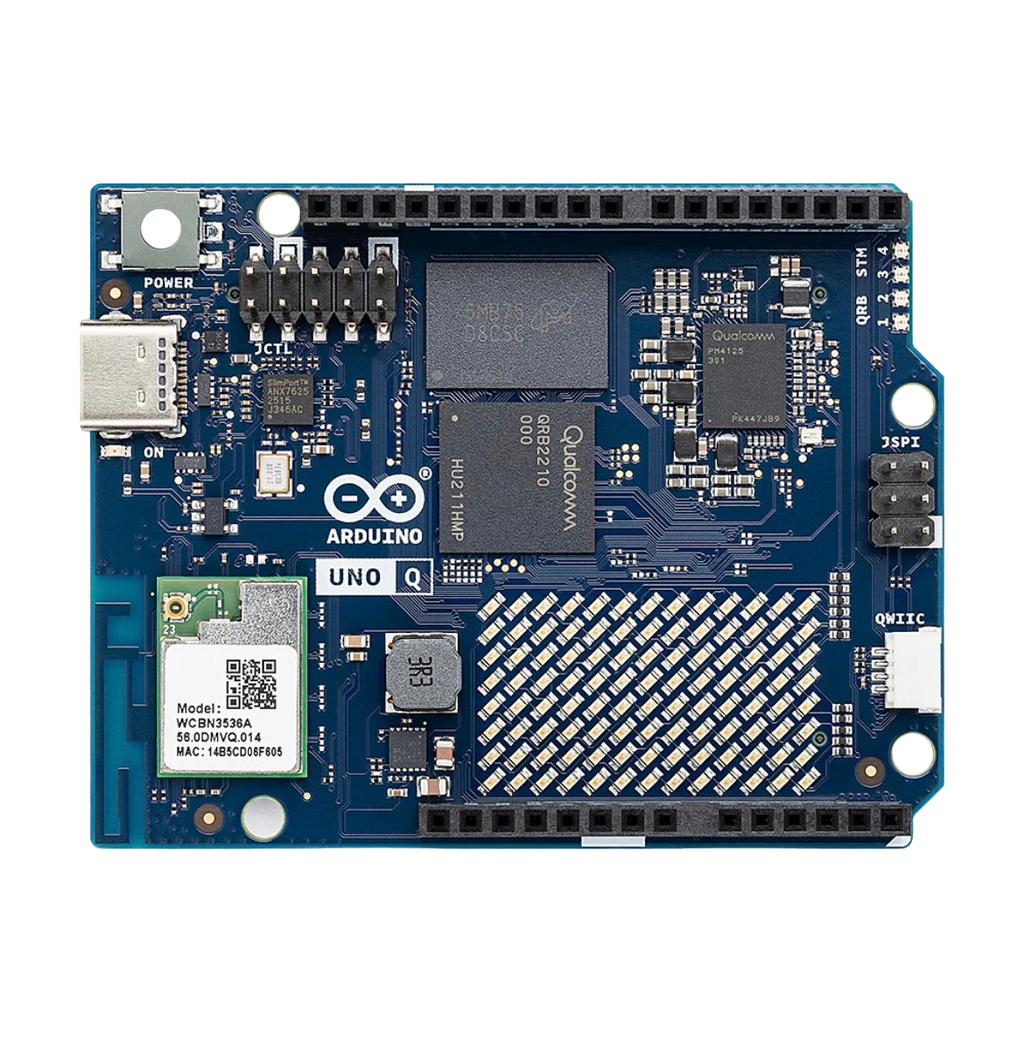 ARDUINO UNO Q 2GB Ram 16GB eMMC أصلية