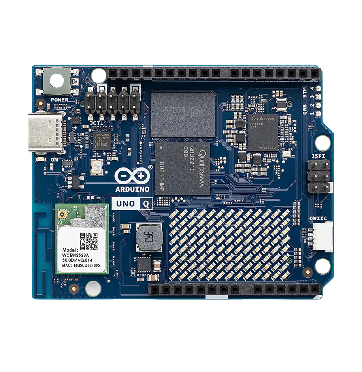 ARDUINO UNO Q 2GB Ram 16GB eMMC أصلية