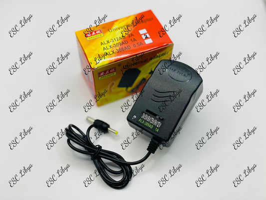 Adjustable Power Adapter 3V-12V 1A محول متغير