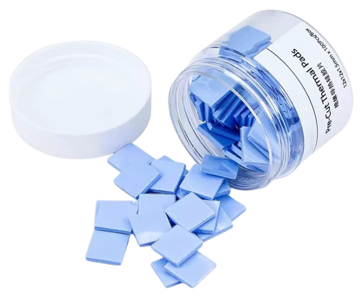 Pre-Cut Thermal Pads 12x12x1.5mm 100pcs باد حراري