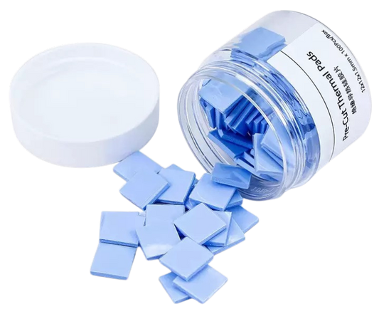 Pre-Cut Thermal Pads 12x12x1.5mm 100pcs باد حراري