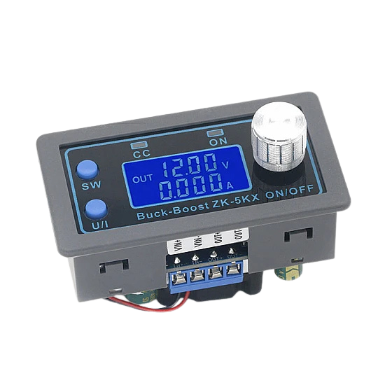ZK-5KX DC 0.6V-36V 5A 80W Adjustable Buck Boost Power Supply Module رافع و خافض جهد