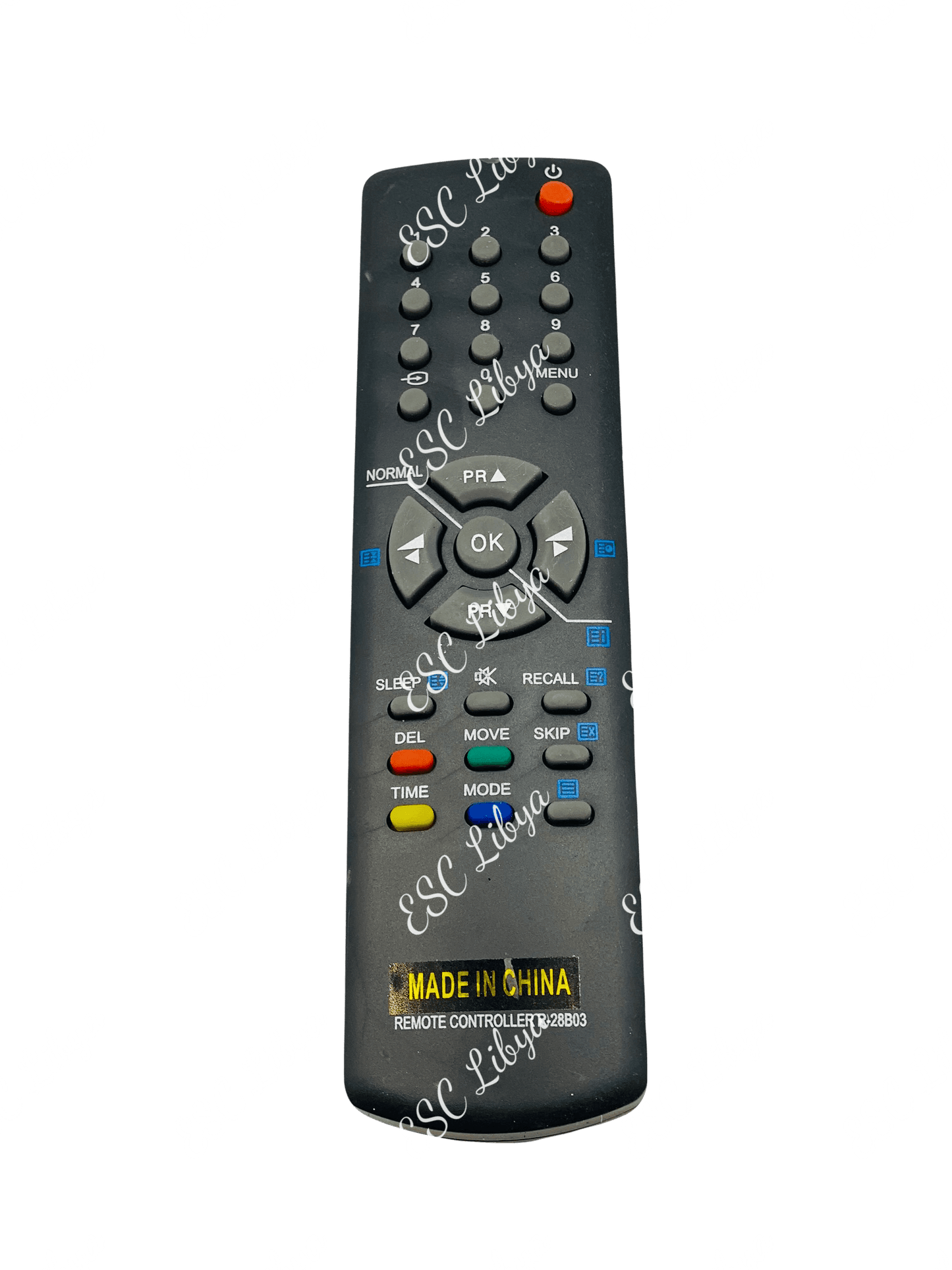 Daewoo 28B03 remote ريموت تلفزيون داو