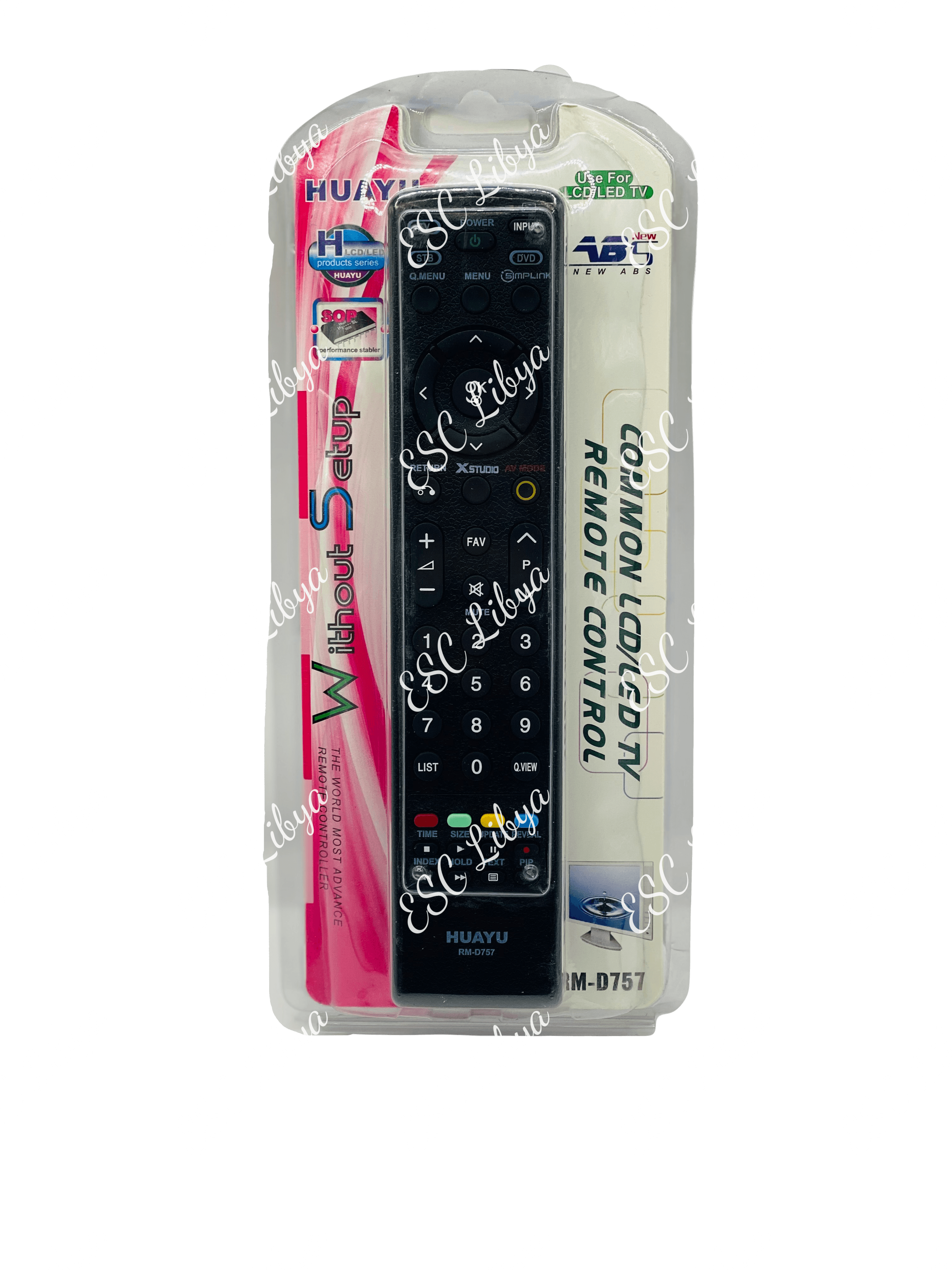 Rm-D757 LG Lcd/Led Universal ريموت شاشة