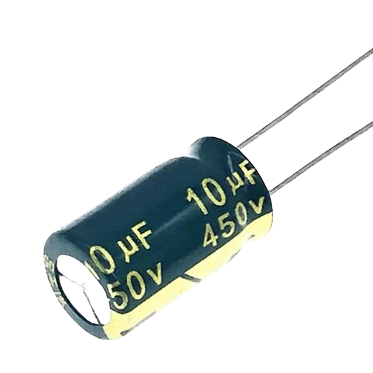 450V 10UF 8x12mm مكثف