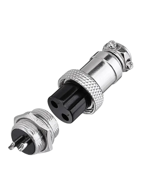 GX16 2/3/4/5/6/8PIN Circular Aviation Metal Connector فيشة حديد