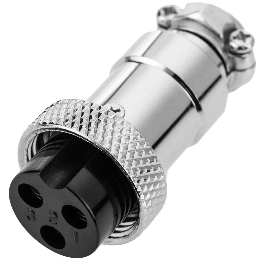 GX16 2/3/4/5/6/8PIN Circular Aviation Metal Connector فيشة حديد